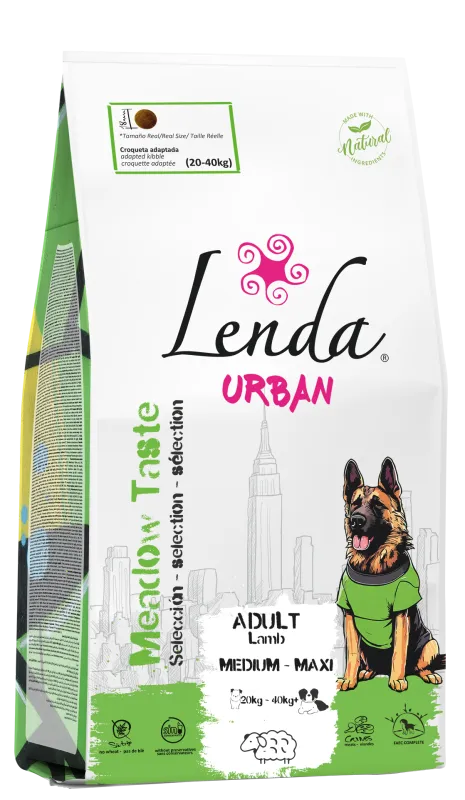 Lenda Urban Meadow Taste - Cordero 15Kg 